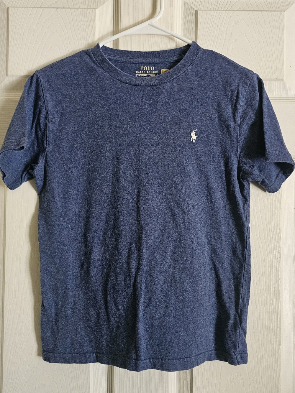 Polo by Ralph Lauren Navy Crew Neck Tee with White Pony